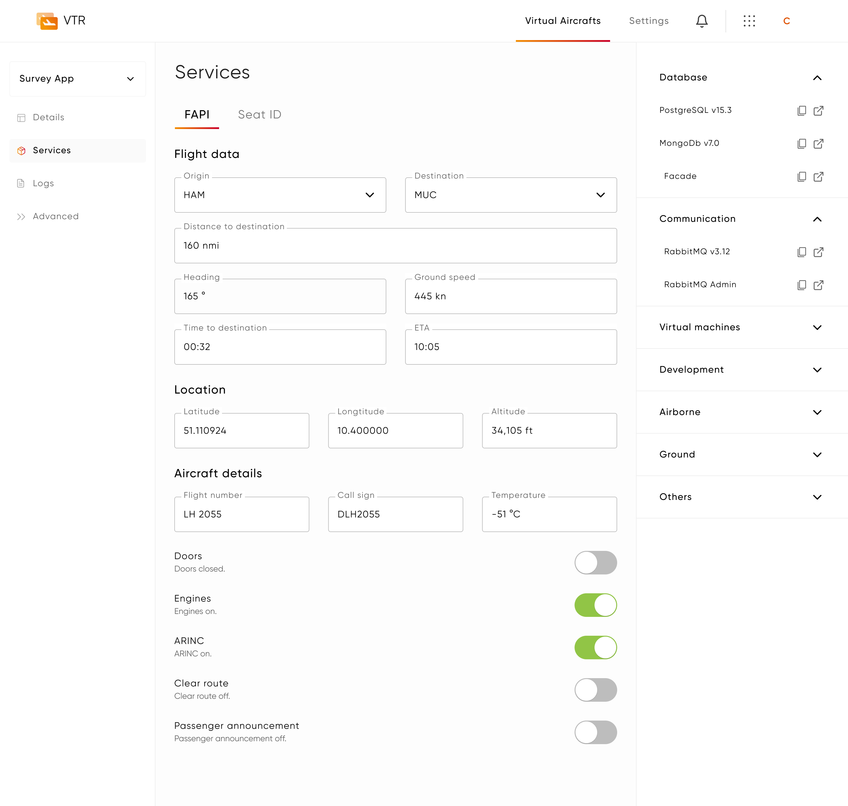 Flight API Interface